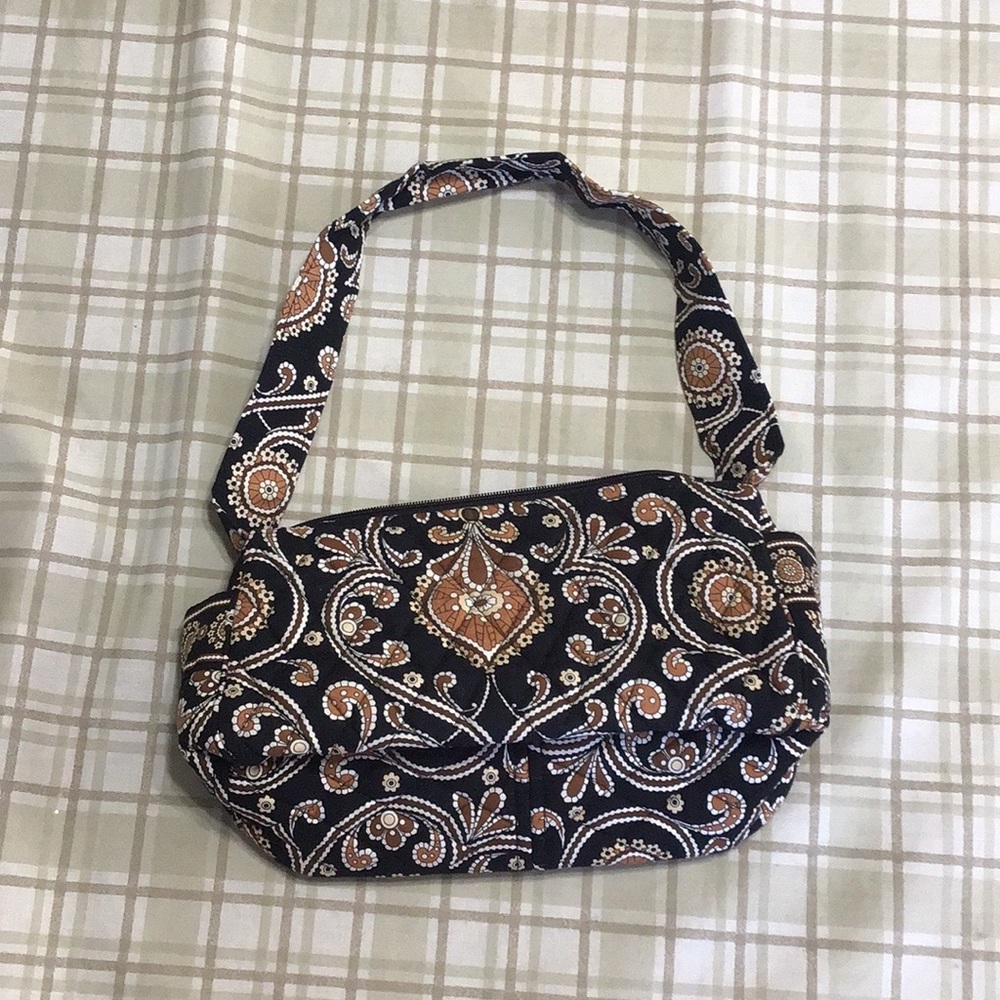 Vera Bradley clutch bag paisley print